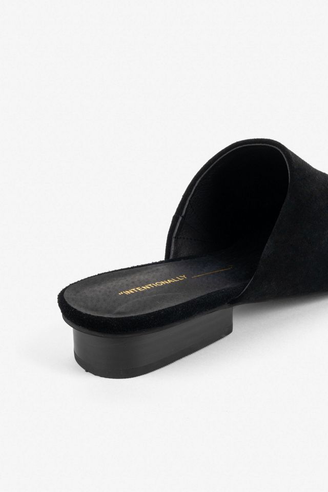 Intentionally Blank Touch Suede Slip On Mule #3