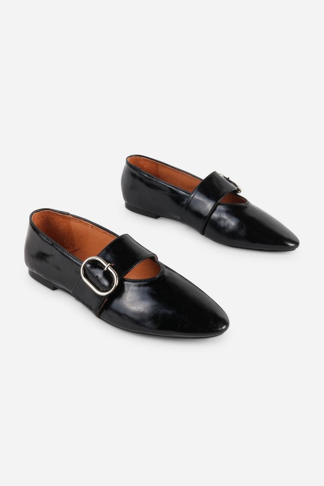 Intentionally Blank Vartan Buckle Flat Mary Jane #2