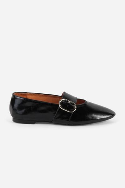 Intentionally Blank Vartan Buckle Flat Mary Jane