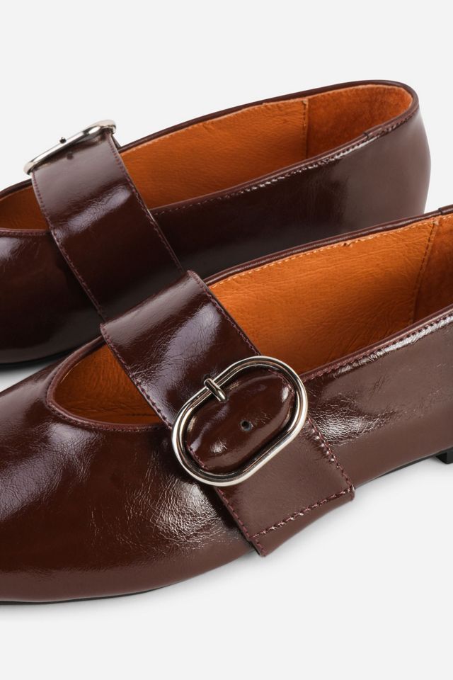 Intentionally Blank Vartan Buckle Flat Mary Jane #3