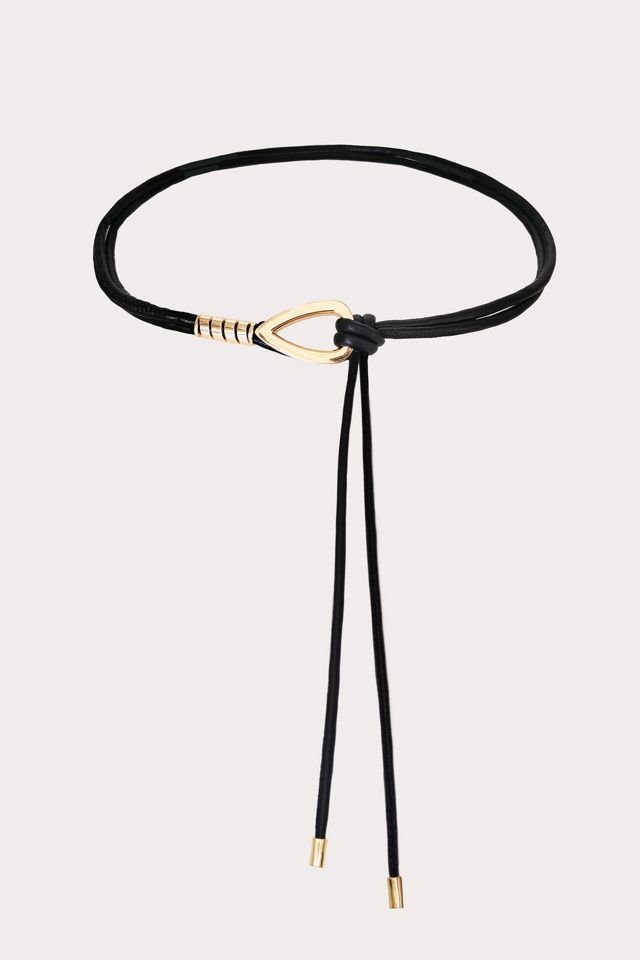 Petit Moments Chrome Tie Belt #1
