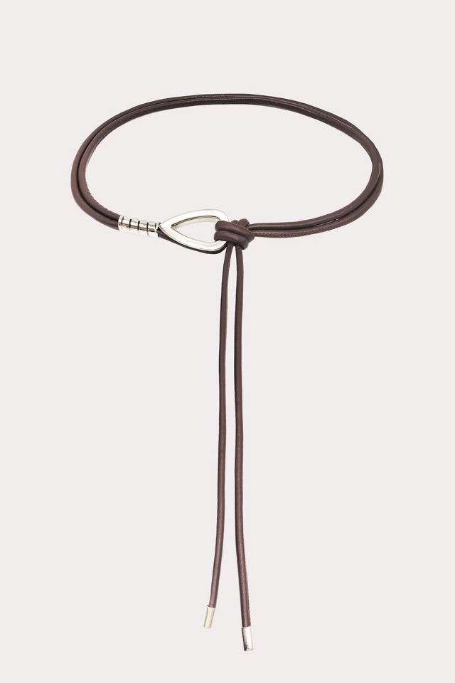 Petit Moments Chrome Tie Belt #1