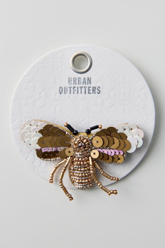 Bailey Beaded Butterfly Brooch #2