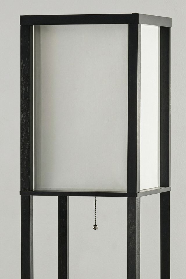 Brightech Maxwell Drawer LED Column Shelf Floor Lamp #2