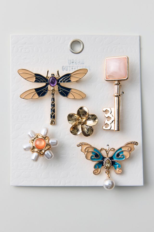 Dragonfly Brooch Set #2