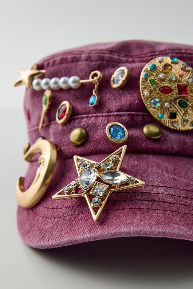 The Moon & Stars Gem Brooch Set #1