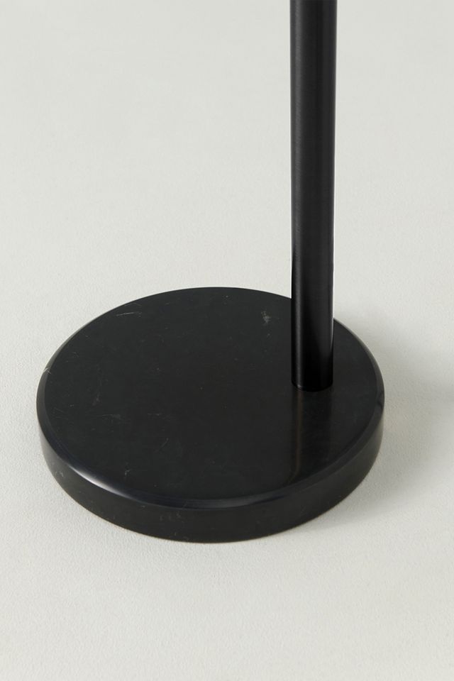 Brightech Trilage LED Marble Base Arc Floor Lamp #4