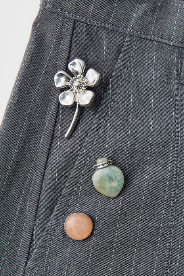 Anne Flower Brooch Set #1