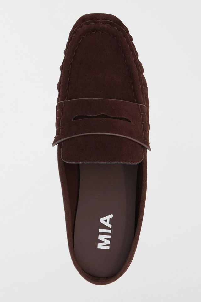 MIA Bridgetta Suede Loafer Mule #3