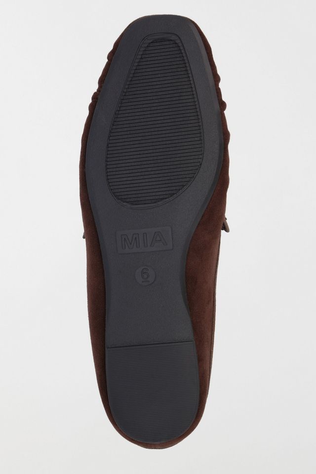 MIA Bridgetta Suede Loafer Mule #4