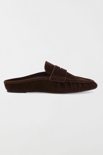 MIA Bridgetta Suede Loafer Mule