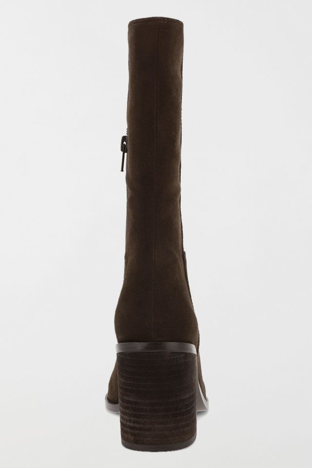 MIA Laurie Suede Block Heel Boot #2