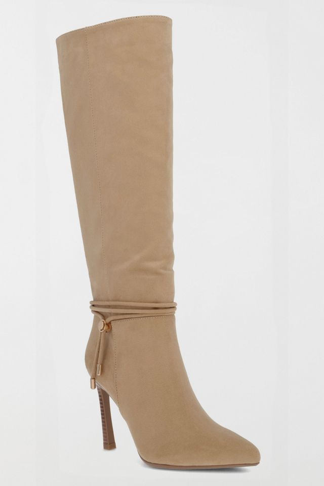 MIA Niko Suede Tie Detail Knee High Boot #1