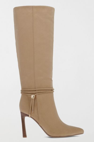 MIA Niko Suede Tie Detail Knee High Boot