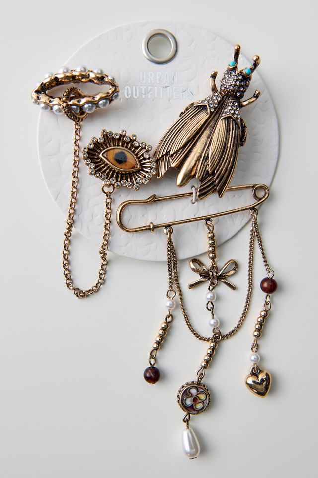Betty Eclectic Brooch Set #3