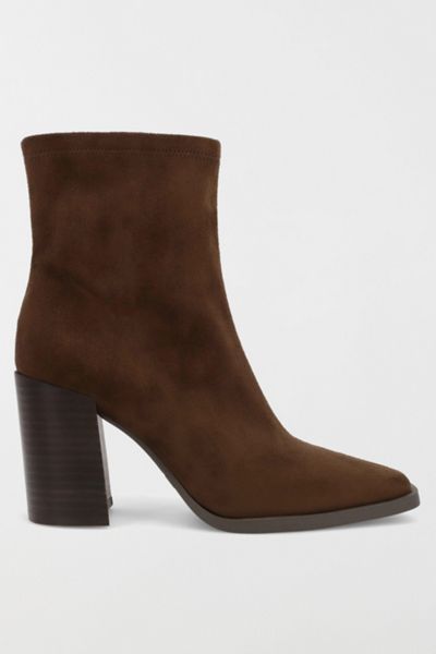 MIA Sidonie Suede Block Heel Bootie