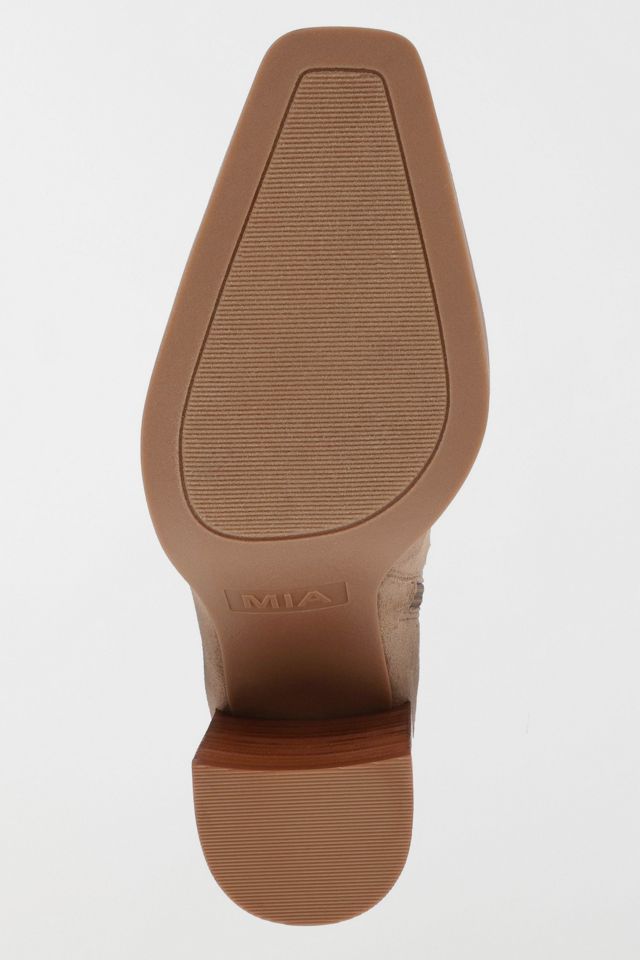MIA Sidonie Suede Block Heel Bootie #4