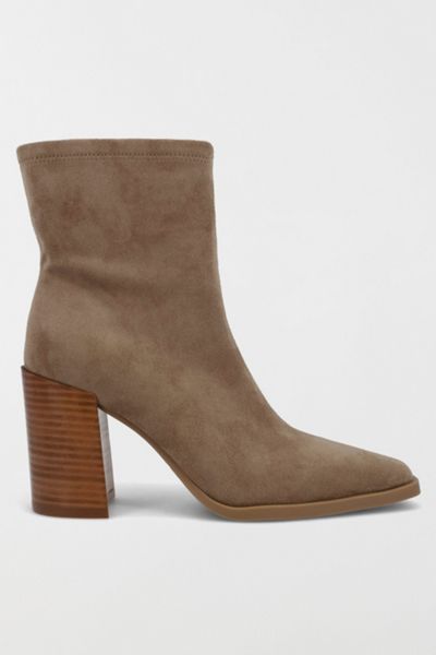 MIA Sidonie Suede Block Heel Bootie