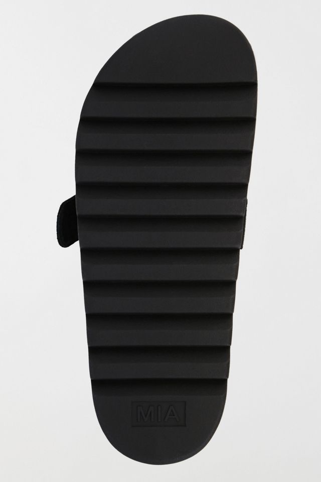 MIA Zaina Suede Buckle Mule #3