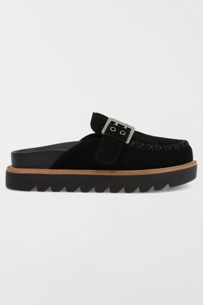 MIA Zaina Suede Buckle Mule