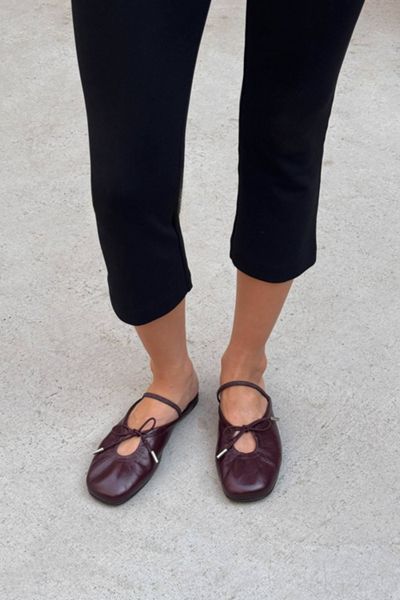 ALOHAS Oli Leather Ballet Flats