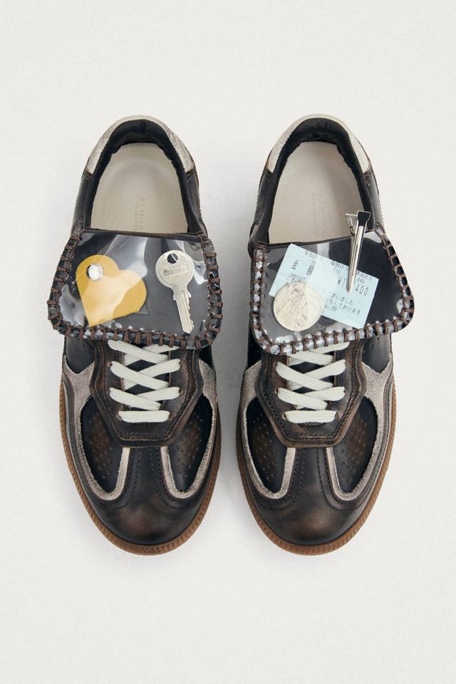 ALOHAS Tb.490 Club Vinyl Vintage Effect Leather Sneakers #2