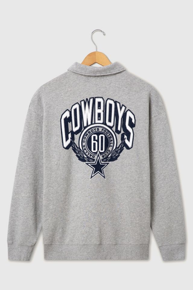 Junk Food NFL Flocked Quarter Zip #1