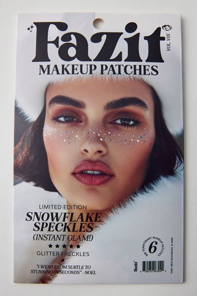 Fazit Snowflake Temporary Makeup Patch Set