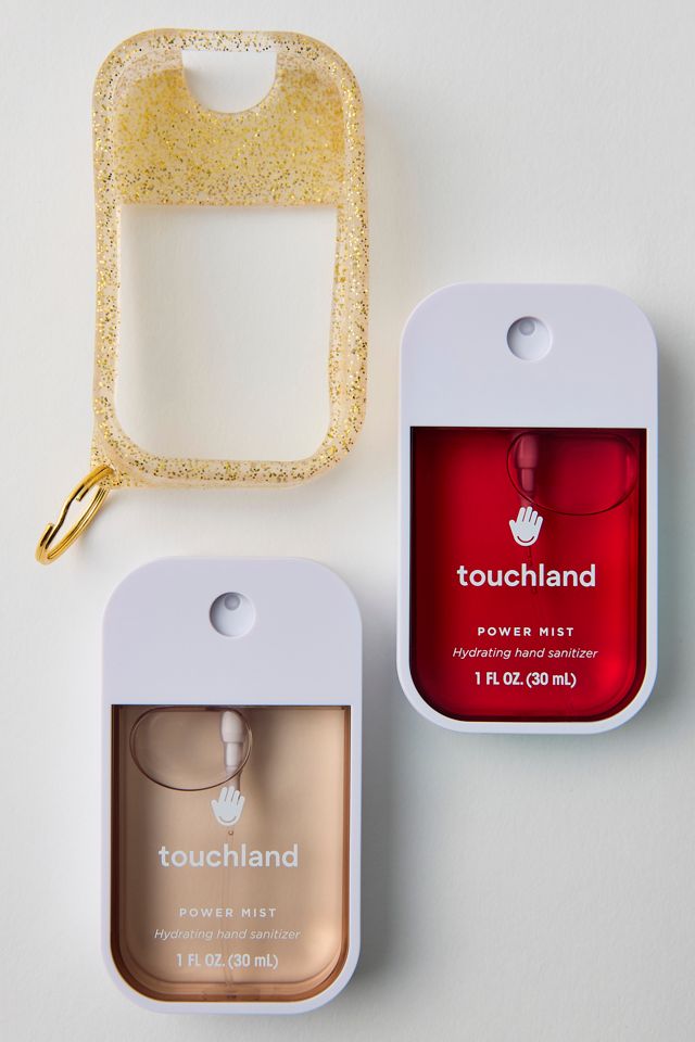 Ensemble de vaporisateur désinfectant hydratant pour les mains et étui Power Mist Bright Nights de Touchland #1