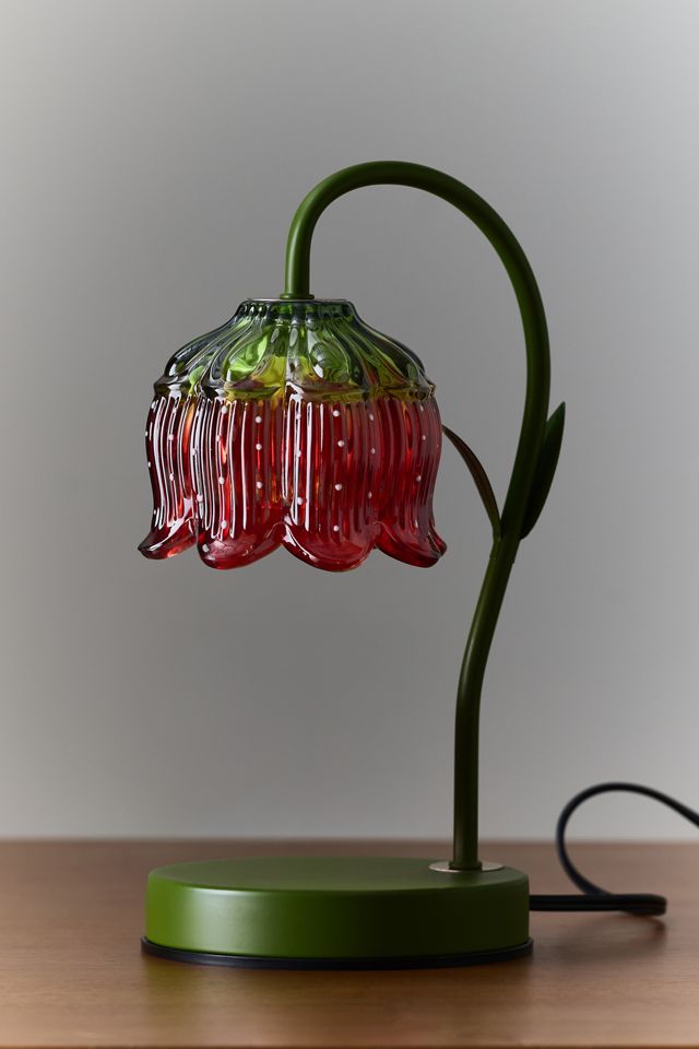Strawberry Candle Warmer Table Lamp #1