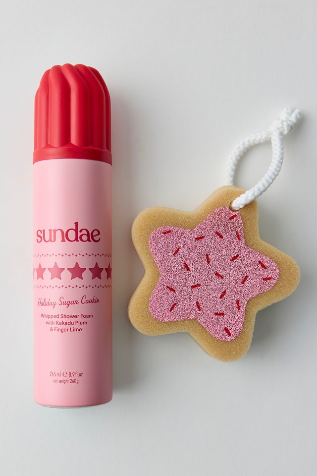 Sundae Whipped Shower Foam & Bath Sponge Gift Set #1