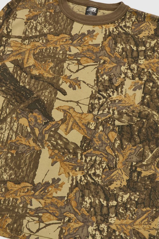 Vintage Leaf Camo Long Sleeve Tee #1