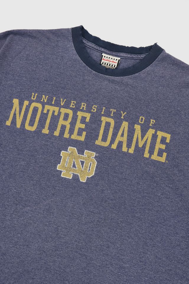 Vintage University of Notre Dame Ringer Tee #1