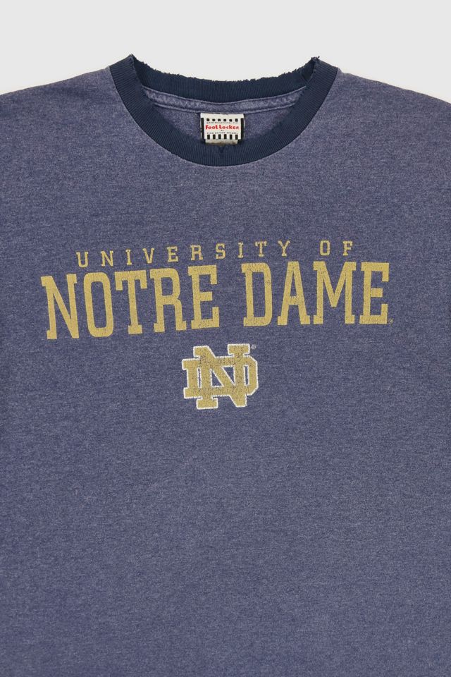 Vintage University of Notre Dame Ringer Tee #2