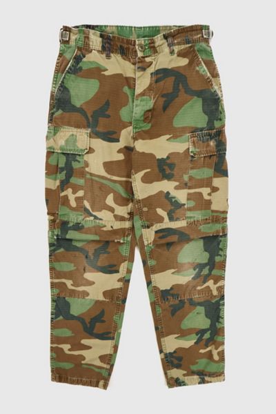 Vintage Distressed Camo Pants