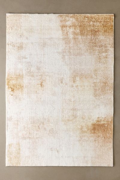 Melody Printed Faux Rabbit Fur Rug