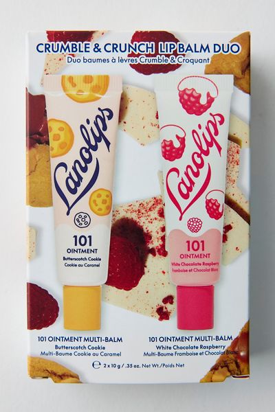 Lanolips Crumble & Crunch Lip Balm Duo Set