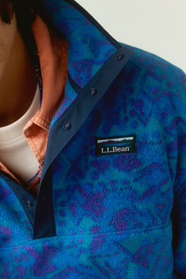 L.L.Bean Mountain Classic Fleece Quarter-Zip Pullover Jacket #3
