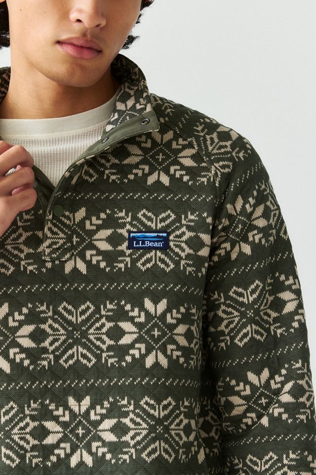 L.L.Bean Quilted Mock Neck Sweatshirt #2