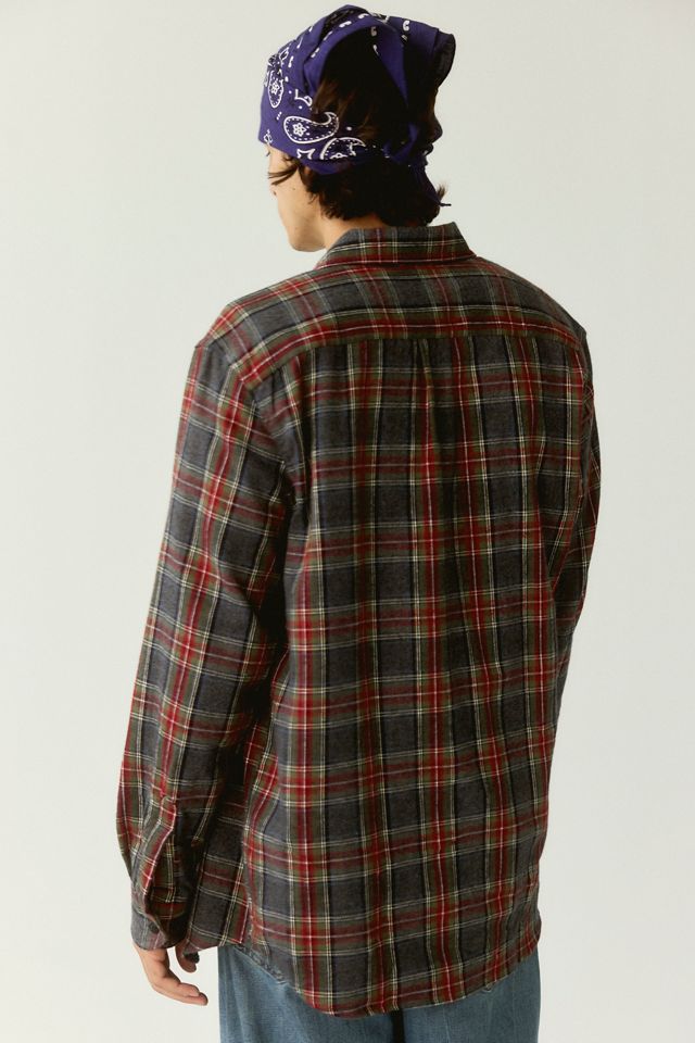 L.L.Bean Scotch Plaid Flannel Long Sleeve Shirt #3
