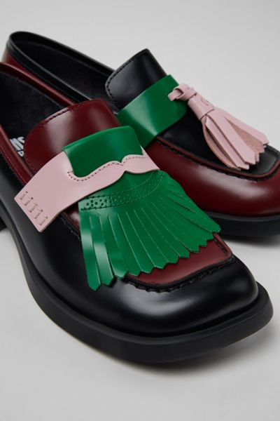 Camper Twins Leather Moccasin