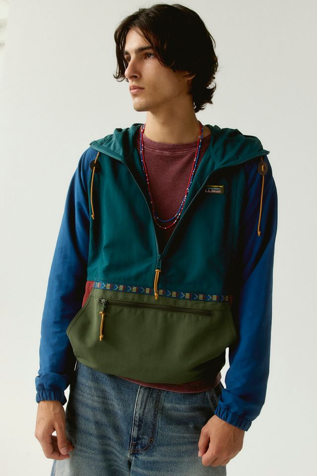 L.L.Bean Mountain Classic Pullover Windbreaker Jacket #1