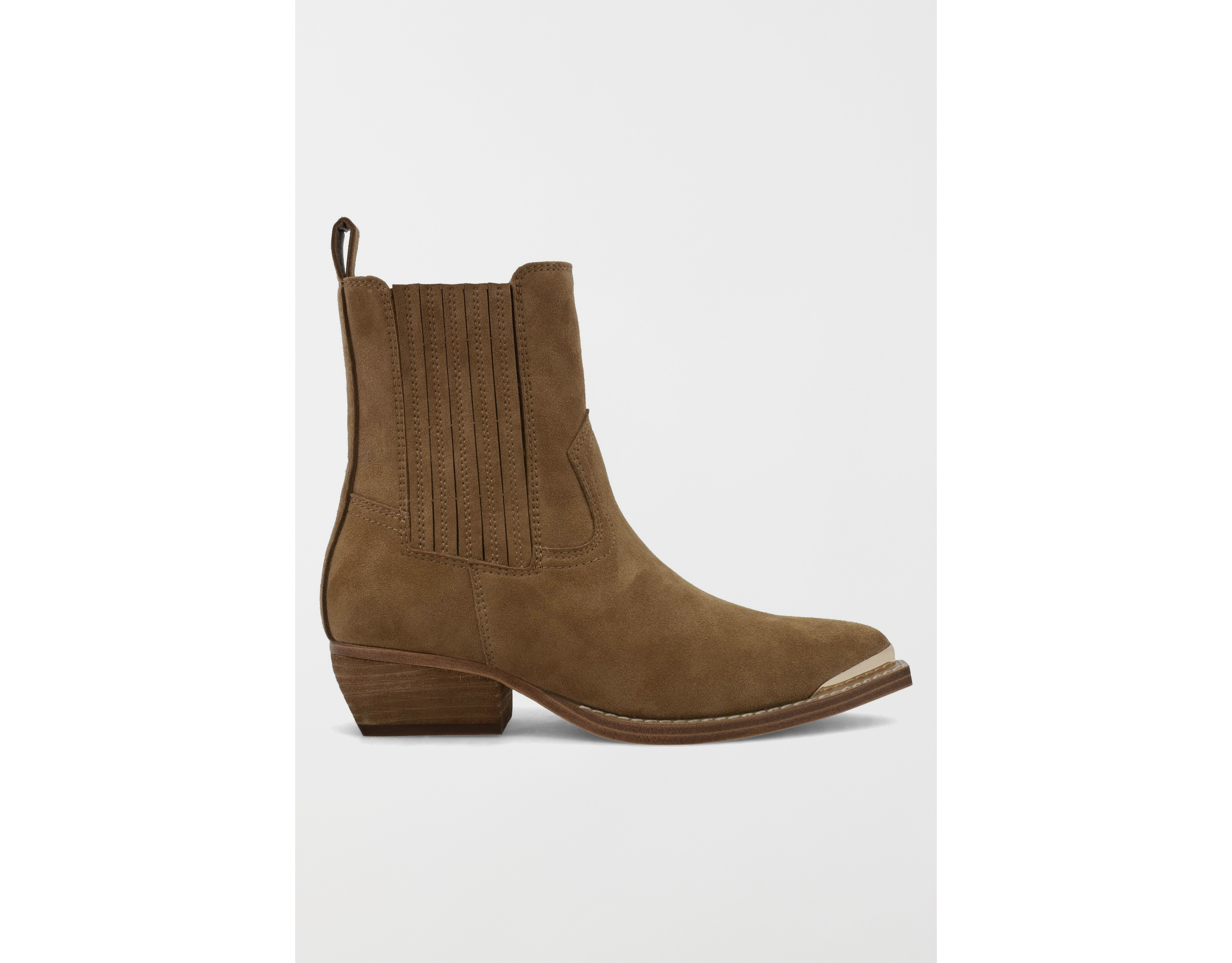 MIA Radly Suede Western Chelsea Boot