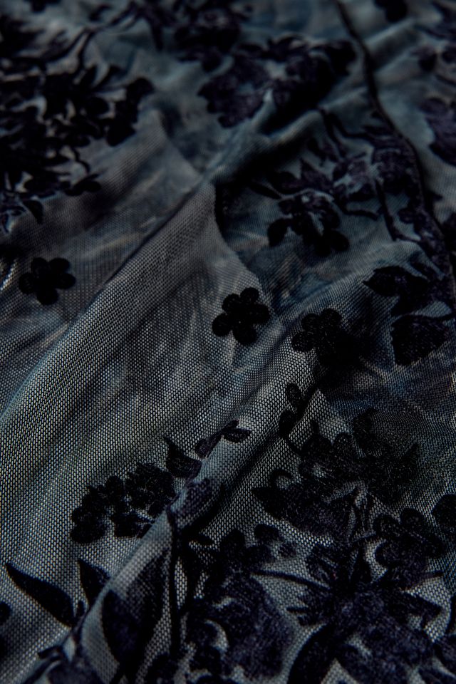 Devore Skinny Scarf #1