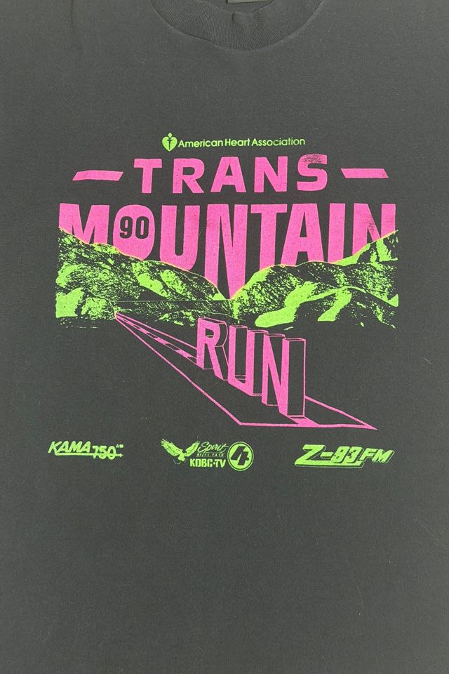 Vintage 1990's Trans Mountain Run T-Shirt #2