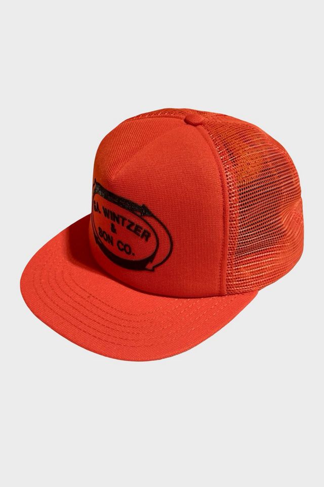 Vintage 1980's G.A. Wintzer & Son Co. Trucker Hat #1