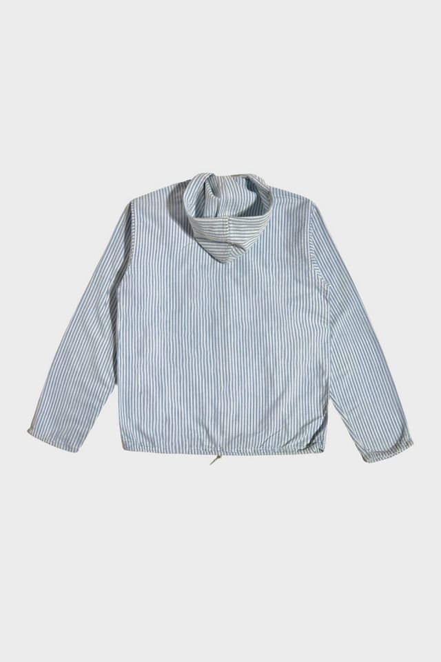Vintage 1950's Seersucker Hooded Sailing Jacket #1