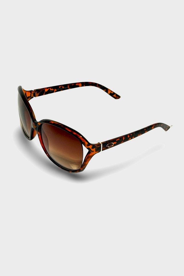 Vintage 1970's Oscar De La Renta Oversized Sunglasses #1