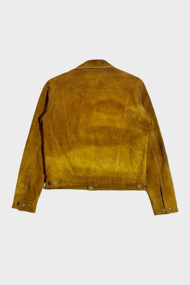 Vintage 1950's Croffeau Suede Western Trucker Jacket #1