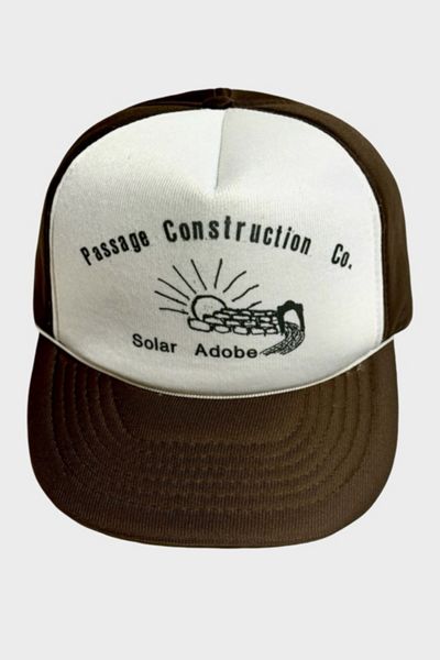 Vintage 1970's Passage Construction Trucker Hat